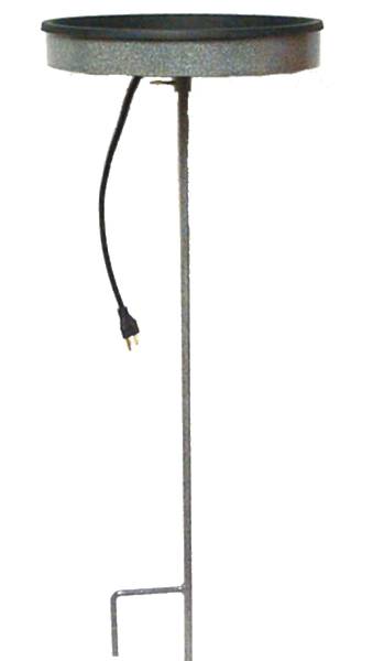 Heated Bird Bath - Pole Mounted