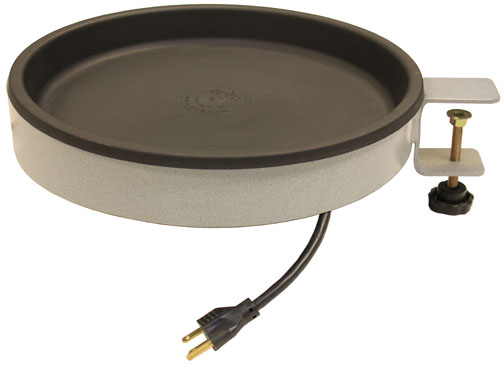 Heated Bird Bath - Clamp Mount