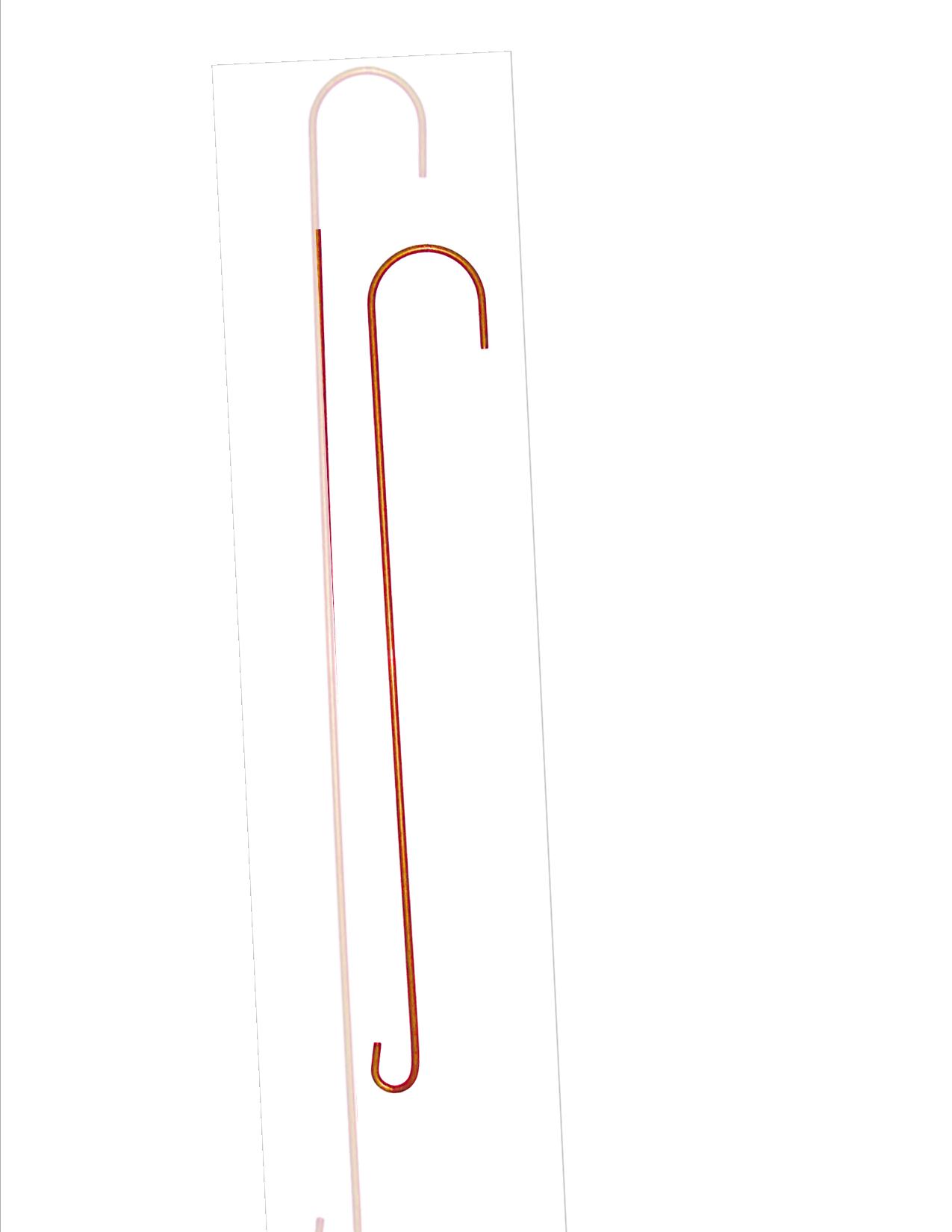 Bronze "S" Hook - 14"