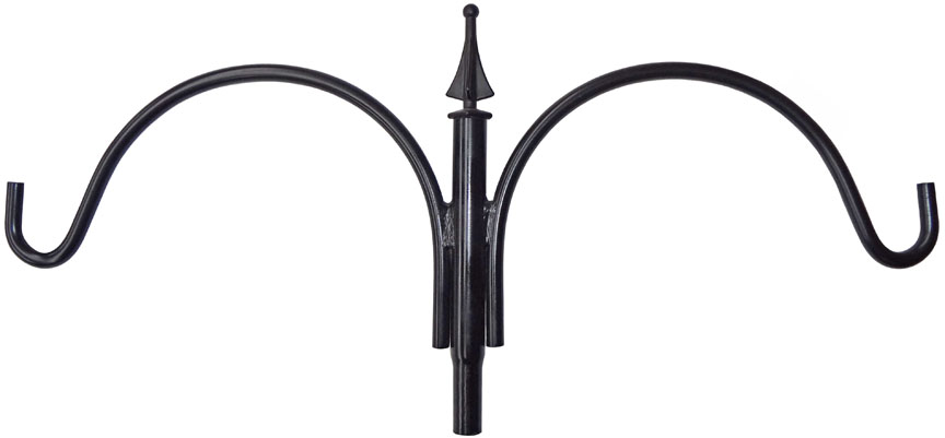 2 Arm Topper - Round Steel Rod