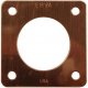 PH2C- 1.25" Diameter Portal for Nuthatch Houses - Genuine Copper