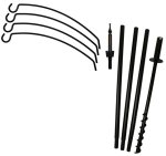 FP5TERN4 - 4 Arm "Extended Reach" Bird Feeder Pole Set - (image for) FP5TERN4 - 4 Arm "Extended Reach" Bird Feeder Pole Set -